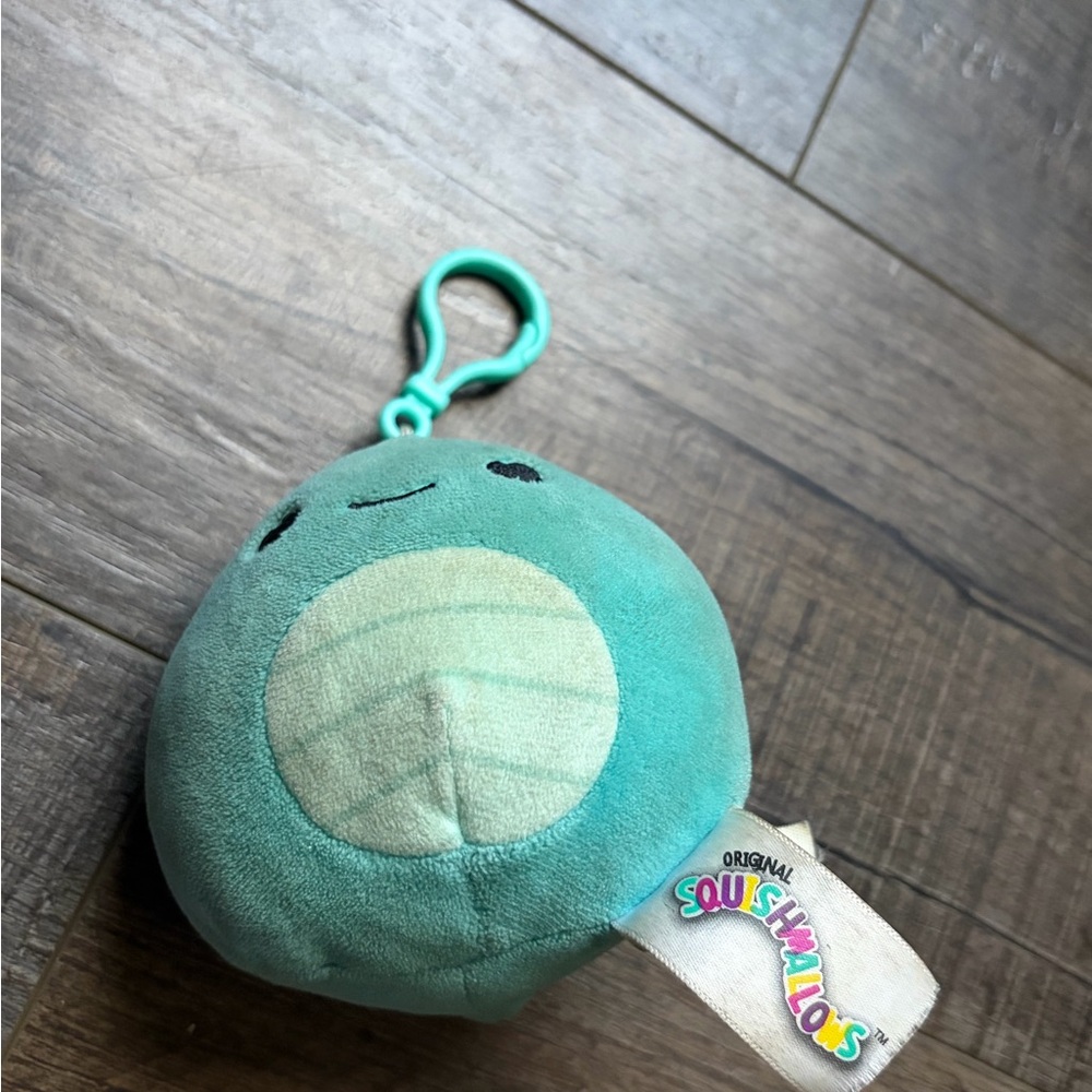 Squishmallows Aqua Keychain Plush